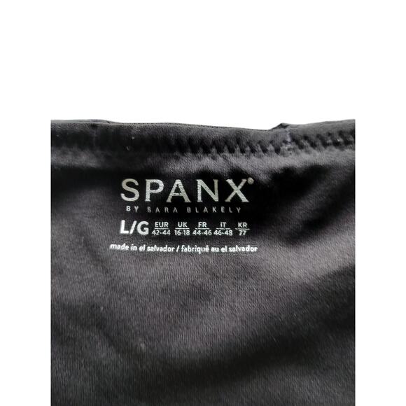 Spanx Women's Heather Gray High Rise Cropped Compression Leggings Size L - Picture 9 of 10